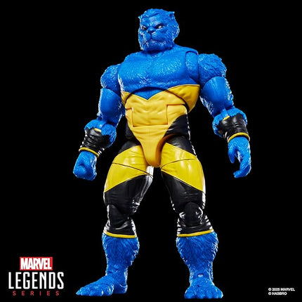 Marvel Legends Series Marvel's Beast, Astonishing X-Men Comics-Inspired Collectible 6-Inch Scale Action Figure with Character-Sized Comic Accessory