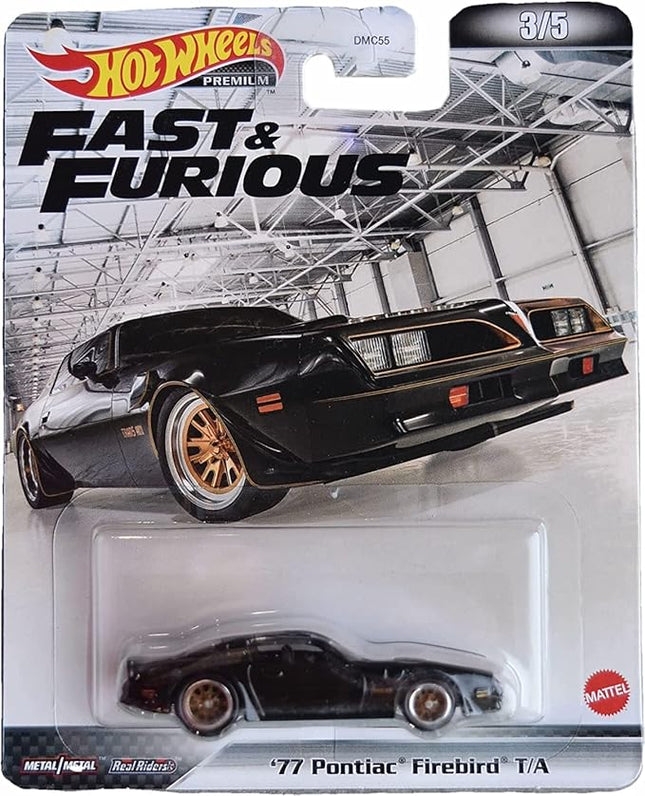 Hot Wheels '77 Pontiac Firebird T/A, Fast & Furious 3/5