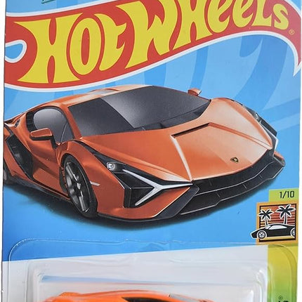 Hot Wheels Lamborghini Sian FKP 37, HW Exotics 1/10 [Orange] 163/250