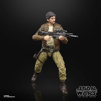 STAR WARS The Black Series Captain Cassian Andor 6-Inch-Scale Rogue One: A Story Collectible Figure, Toys for Kids Ages 4 and Up