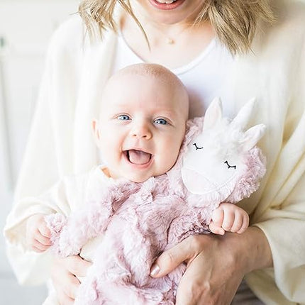 Slumberkins Unicorn Snuggler & 2 Board Books Complete Set Bundle | Promotes Authenticity, Confidence & Healthy Fiendships | Social Emotional Tools for Ages 0+ (Unicorn Snuggler Plush + 2 Board Books)