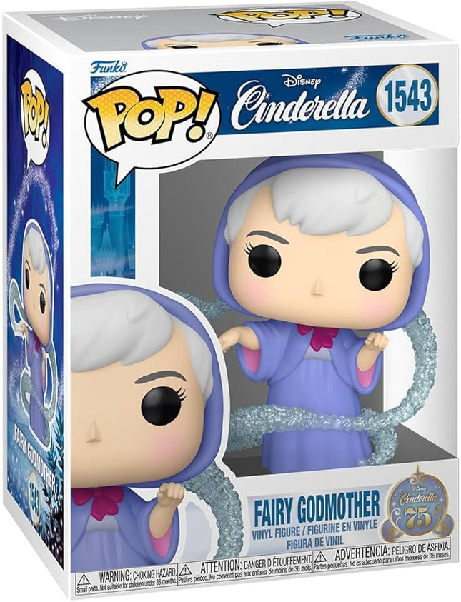 Funko Pop Disney: Cinderella's 75th Anniversary - Fairy Godmother - Collectable Vinyl Figure - Gift Idea - Official Merchandise - Toys for Kids & Adults - Cartoon/Animation Fans