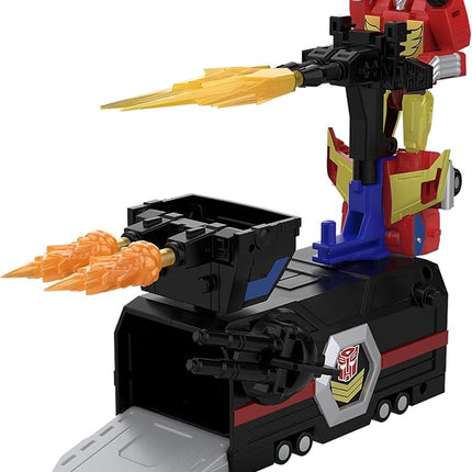 Transformers Age of The Primes Titan Class The Thirteen Star Optimus Prime, 15-inch Converting Action Figure, Robot Toys for Ages 15+