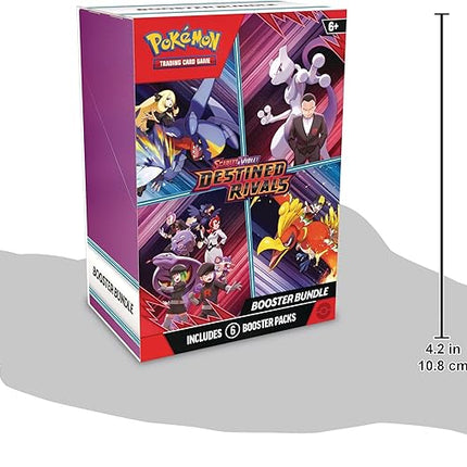 Pokemon TCG: Scarlet & Violet - Destined Rivals Booster Bundle - 6 Packs