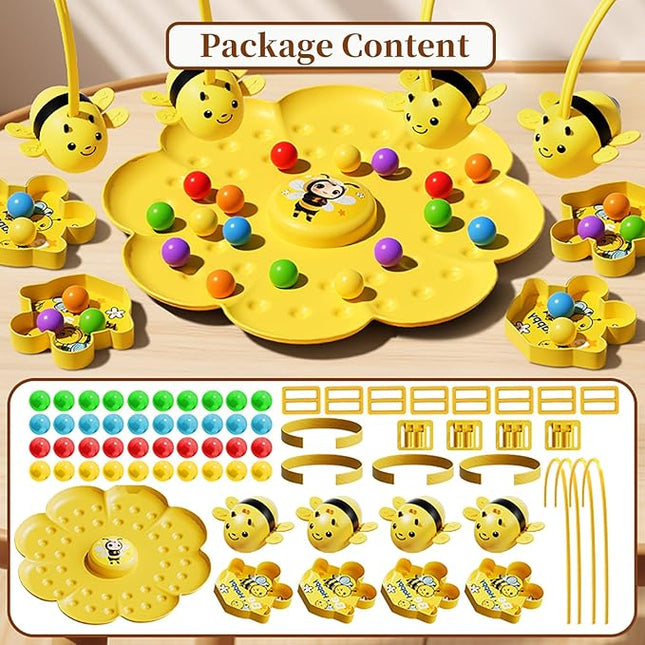 Funny Family Night Party Board Games for Kids and Adults, Meroqeel Bee Magnetic Toy Fun Family Games 2025 for Kids Ages 4 and up