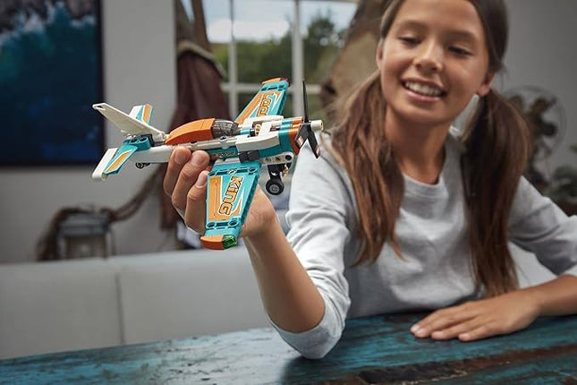 LEGO Technic Race Plane 42117 Toy to Jet Aeroplane 2 in 1 Stunt Model Building Set for Kids, Boys and Girls 7 Plus Years Old, Gift Idea