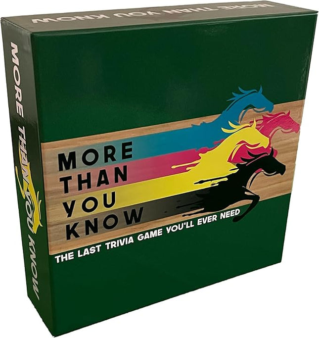 More Than You Know – A Party Trivia Game with an Expansion App Providing Abundant Additional Categories and Questions