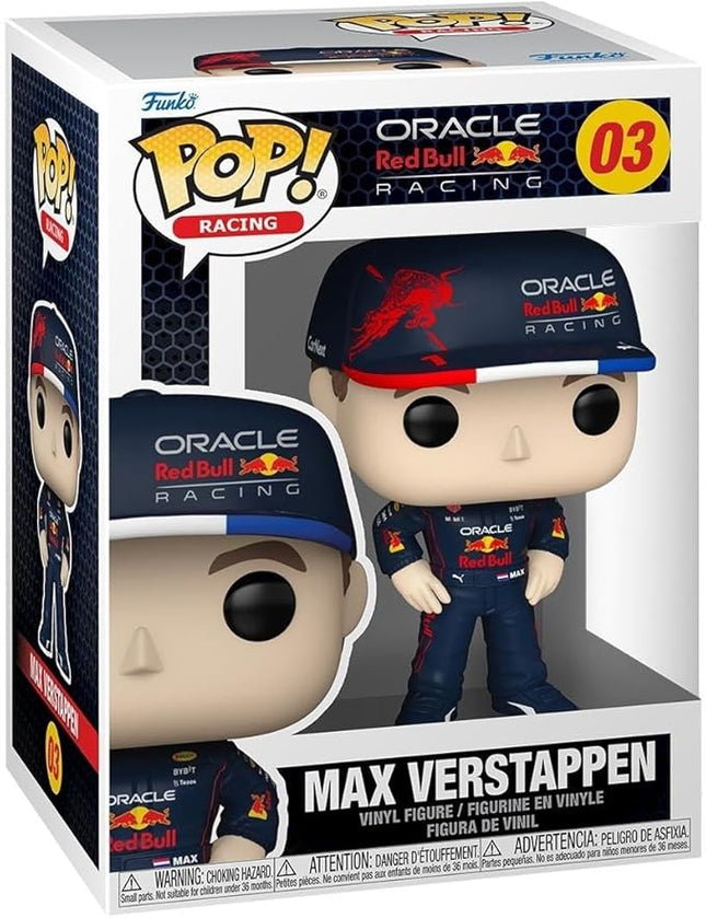 Funko POP! Vinyl: Formula 1- Max Verstappen - Red Bull F1 - Collectable Vinyl Figure - Gift Idea - Official Merchandise - for Kids & Adults - Sports Fans - Model Figure for Collectors and Display