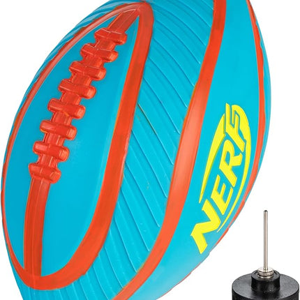 Nerf Pool + Beach Water Football - Tidal Toss Pool Football for Water Games - Perfect Toy for Kids - Extra Grip Aqua Ball
