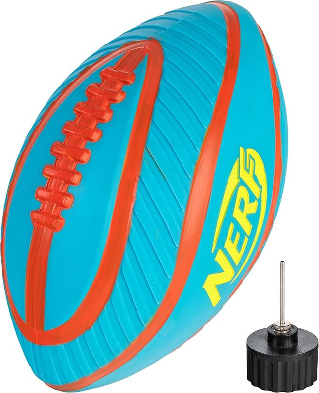 Nerf Pool + Beach Water Football - Tidal Toss Pool Football for Water Games - Perfect Toy for Kids - Extra Grip Aqua Ball