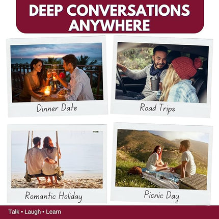 ? WORD TEASERS Canoodle Couples Conversation Cards – Couple Game for Adults Date Night – 150 Relationship Building Question Cards