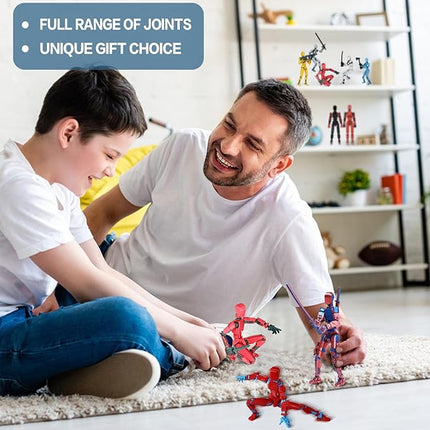 Assembly Completed T13 Action Figure, Titan 13 3D Printed Action Figure, Lucky 13 Assembled Dummy 13 Glow in The Dark