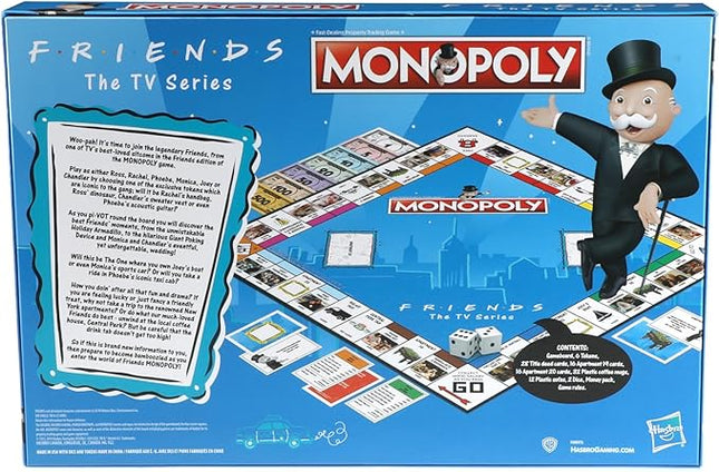 Monopoly Hasbro Gaming Friends The TV Series Edition Board Game for Ages 8 and Up (Amazon Exclusive)