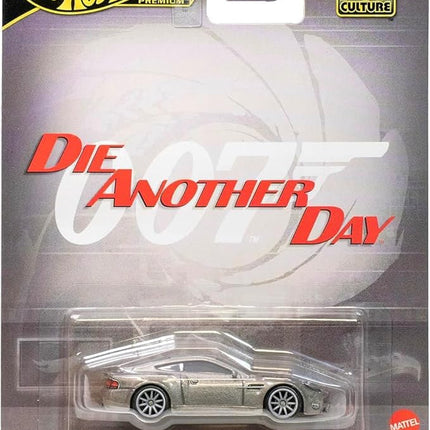 James Bond Aston Martin Vanquish Die Another Day Movie Car - Hot Wheels Premium 1/64