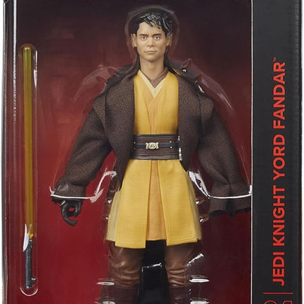 Star Wars The Black Series Yord Fandar Jedi Knight 6-inch Collection Figure The Acolyte