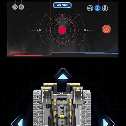 STEM Building Toys for Kids，5-in-1 Remote & App Controlled Construction Robot/Jet fighter/Tank/Speedboat/Bulldozer，RC Car 332 Pcs Educational Learning Building Blocks for Boys Girls Age 6-12+ Year Old