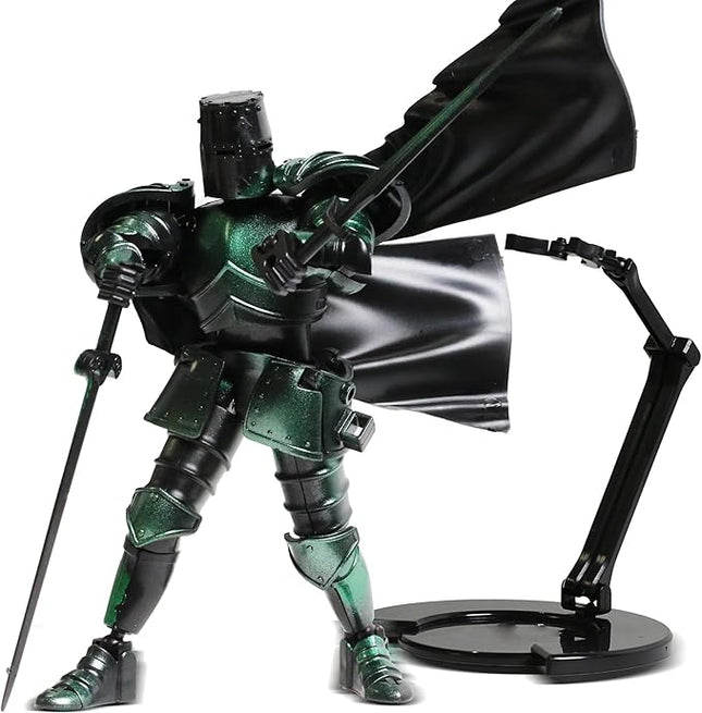 T13 Medieval Knight Titan 13 Action Figure Fully Articulated Robot Warrior Toy Movable Dummy Figure for Display and Play