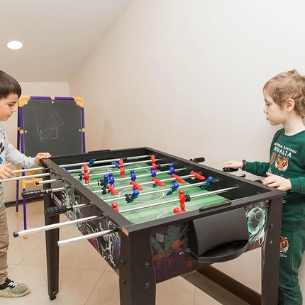 26 Pcs Foosball Men, Resin Foosball Replacement Parts, Table Soccer Player Set for Tournament Foosball, 13 Red and 13 Blue