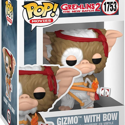 Funko Pop Movies: Gremlins - Gizmo with Bow - Collectable Vinyl Figure - Gift Idea - Official Merchandise - Toys for Kids & Adults - Horror Fans - Model Figure for Collectors and Display