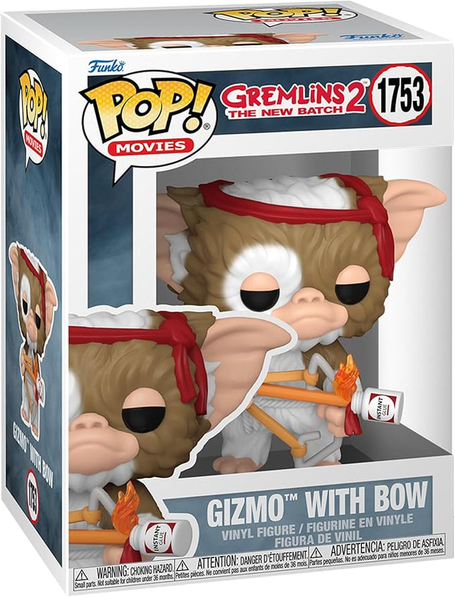 Funko Pop Movies: Gremlins - Gizmo with Bow - Collectable Vinyl Figure - Gift Idea - Official Merchandise - Toys for Kids & Adults - Horror Fans - Model Figure for Collectors and Display