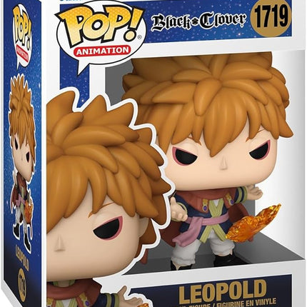 Funko POP! Animation: Black Clover - Leopold Vermillion - Collectable Vinyl Figure - Gift Idea - Official Merchandise - for Kids & Adults - Anime Fans - Model Figure for Collectors and Display