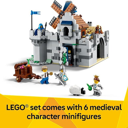 LEGO Creator 3 in 1 Medieval Horse Knight Castle Building Toy for Kids - Building Blocks & Learning Toy for Boys & Girls Ages 9+ - 3 Storytelling Toy Building Sets in 1 - Gift for Birthdays - 31168
