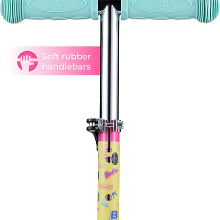 Voyager - Self Balancing Kick Scooter with Light Up Wheels, Extra Wide Deck, 3 Wheel Platform, Foot Activated Brake, 75 lbs Limit, Kids & Toddlers Girls or Boys, for Ages 3 and Up