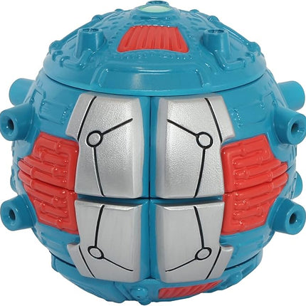 Giga Bots - HYROBOT | Energy Core Transforms Into 13 Inch Action Figure | Leader of GIGABOTS | Unique Toy Combat Attachments and Skills | Includes 33 Buildable Pieces