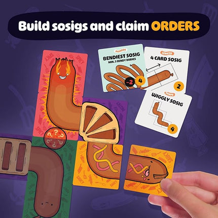 Joking Hazard Sosig Family Friendly Card Game for 2-4 Players, Game for Kids and Adults, Travel Sized