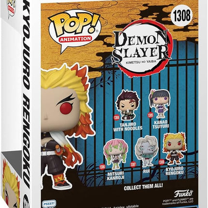 Funko POP! Animation: Demon Slayer - Kyojuro Rengoku - Collectable Vinyl Figure - Gift Idea - Official Merchandise - for Kids & Adults - Anime Fans - Model Figure for Collectors and Display