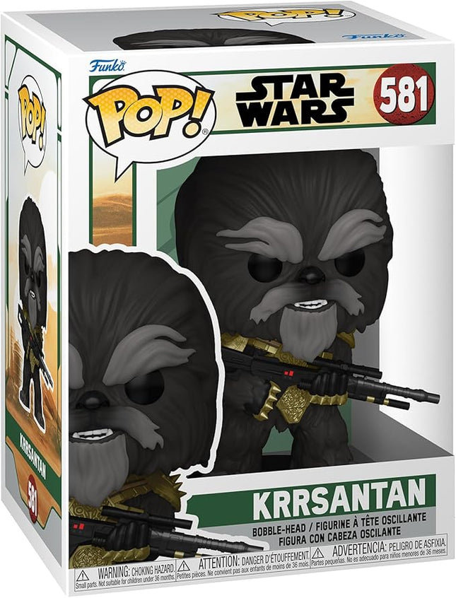 Funko Pop Star Wars: The Book of Boba Fett - Black Krrsantan - Collectable Vinyl Figure - Gift Idea - Official Merchandise - Toys for Kids & Adults - Sci-Fi Fans - Model Figure for Collectors