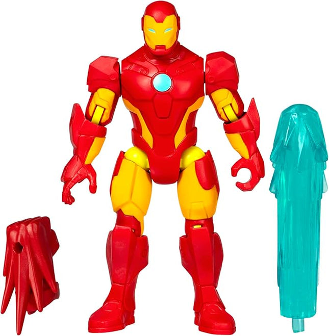 Avengers MixMashers Marvel Iron Man Custom Mix-and-Match Action Figure & Accessories, 5-Inch-Scale (12 cm) Super Hero Toys for Kids Ages 4+