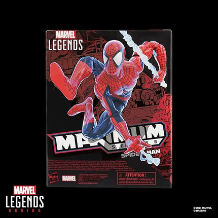 Marvel Legends Maximum Series Spider-Man, Deluxe Spider-Man Comics Collectible 6-Inch Action Figure; Amazing Articulation; Spectacular Accessories