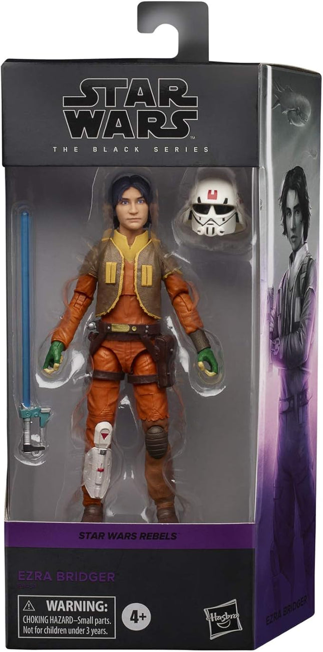 STAR WARS The Black Series Ezra Bridger Toy 6-Inch-Scale Rebels Collectible Action Figure, Toys for Kids Ages 4 and Up