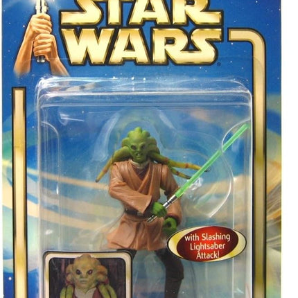 Star Wars Attack of the Clones Saga 2002 Kit Fisto Action Figure