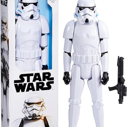 STAR WARS Titan Hero Series Stormtrooper, 12-Inch Action Figure & Accessory, Toys for 4 Year Old Boys & Girls & Up