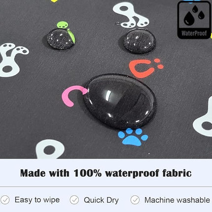 Kids Waterproof Art Smock – Long Sleeve Apron for Painting, Baking, Sensory Play (Ages 1–10)