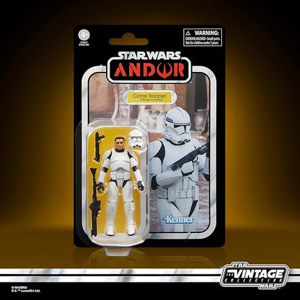 STAR WARS The Vintage Collection Phase II Clone Trooper Andor 3.75-Inch Collectible Action Figures, Ages 4 and Up