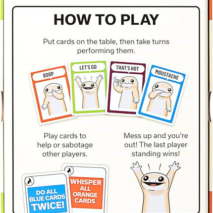 Exploding Kittens Coyote Created by Tim Ferriss, Special Edition Large Box: Includes 6 Unique Action Cards: a Challenge Party for 3-8 Players, Ages 10 and Up, Great for Family Night