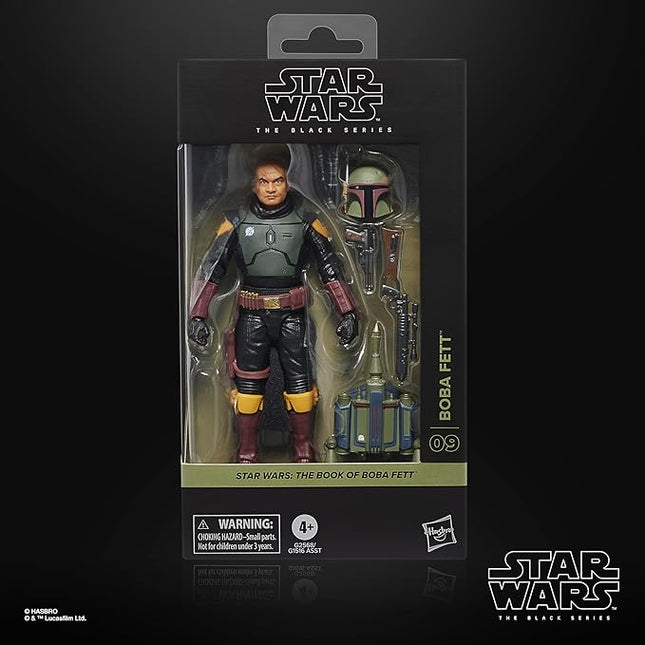 STAR WARS The Black Series Boba Fett, The Book of Boba Fett Premium Collectible 6 Inch Action Figure
