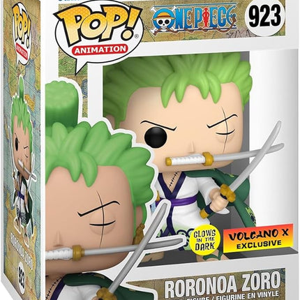 Funko POP! Animation One Piece Roronoa Zoro (Glow in The Dark), Exclusive
