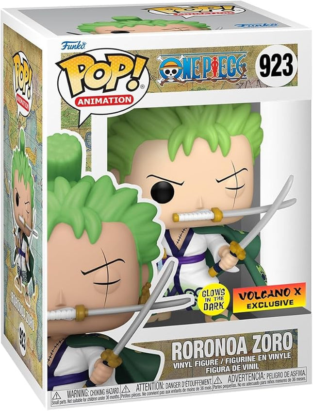 Funko POP! Animation One Piece Roronoa Zoro (Glow in The Dark), Exclusive