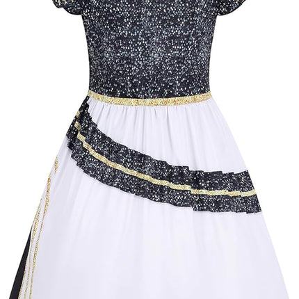 Girls Demon Pop Singer Hunters Costume 3-14 Years Stage Dance Idol Cosplay Outfit, Kids Halloween Costumes