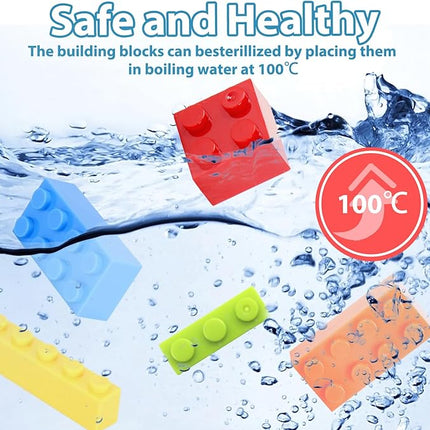 1500PCS Building Bricks, Classic Bulk Building Blocks with 2 Pack 24x24 Studs Baseplates, Compatible with All Major Brands