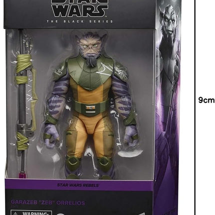 STAR WARS The Black Series Garazeb “Zeb” Orrelios Toy 6-Inch-Scale Rebels Collectible Deluxe Action Figure, Kids Ages 4 and Up