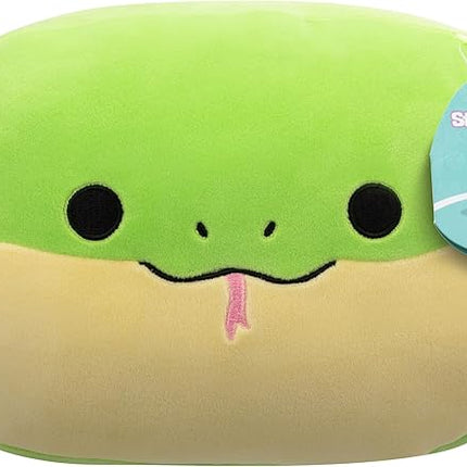 Squishmallows Original 12-Inch Amalie Green Spotted Snake Stackables - Official Jazwares Plush