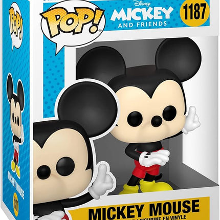 Funko POP! Disney: Classics - Mickey Mouse - Collectable Vinyl Figure - Gift Idea - Official Merchandise - for Kids & Adults - Movies Fans - Model Figure for Collectors and Display