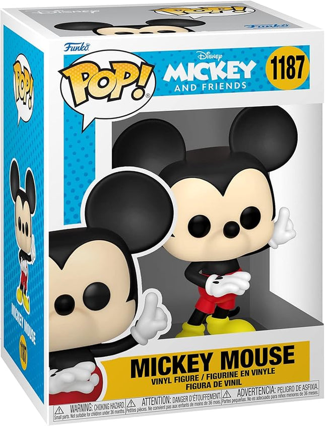 Funko POP! Disney: Classics - Mickey Mouse - Collectable Vinyl Figure - Gift Idea - Official Merchandise - for Kids & Adults - Movies Fans - Model Figure for Collectors and Display