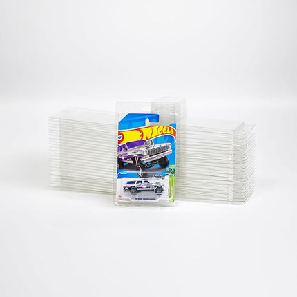 24 Pack for Hot Wheels. & Matchbox. Enhance Your Display and Storage Experience with Protector Cases, 6.5" x 4.25 (24)