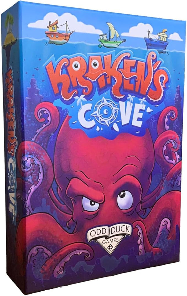 Kraken’s Cove – Memory & Strategy Game for Kids & Families | Quick Play Ocean Adventure Game | Ages 5+ | 1-3 Players | Under 15 Minutes